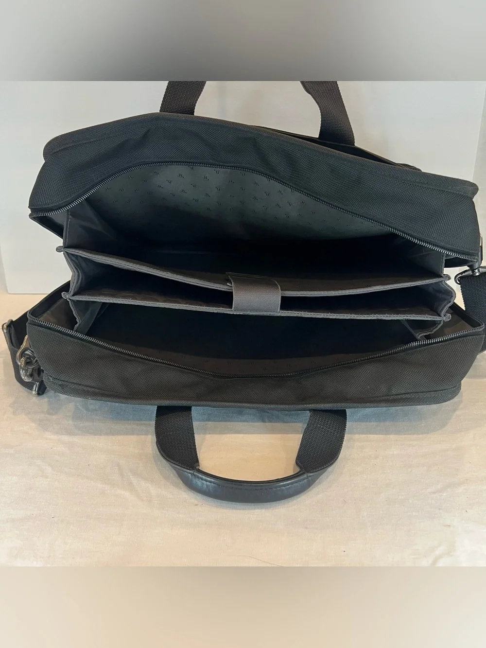 Tumi Alpha Expandable Organizer Laptop Briefcase (Style 26150D4)
